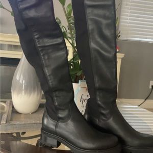 La canadienne Shasta leather riding boots